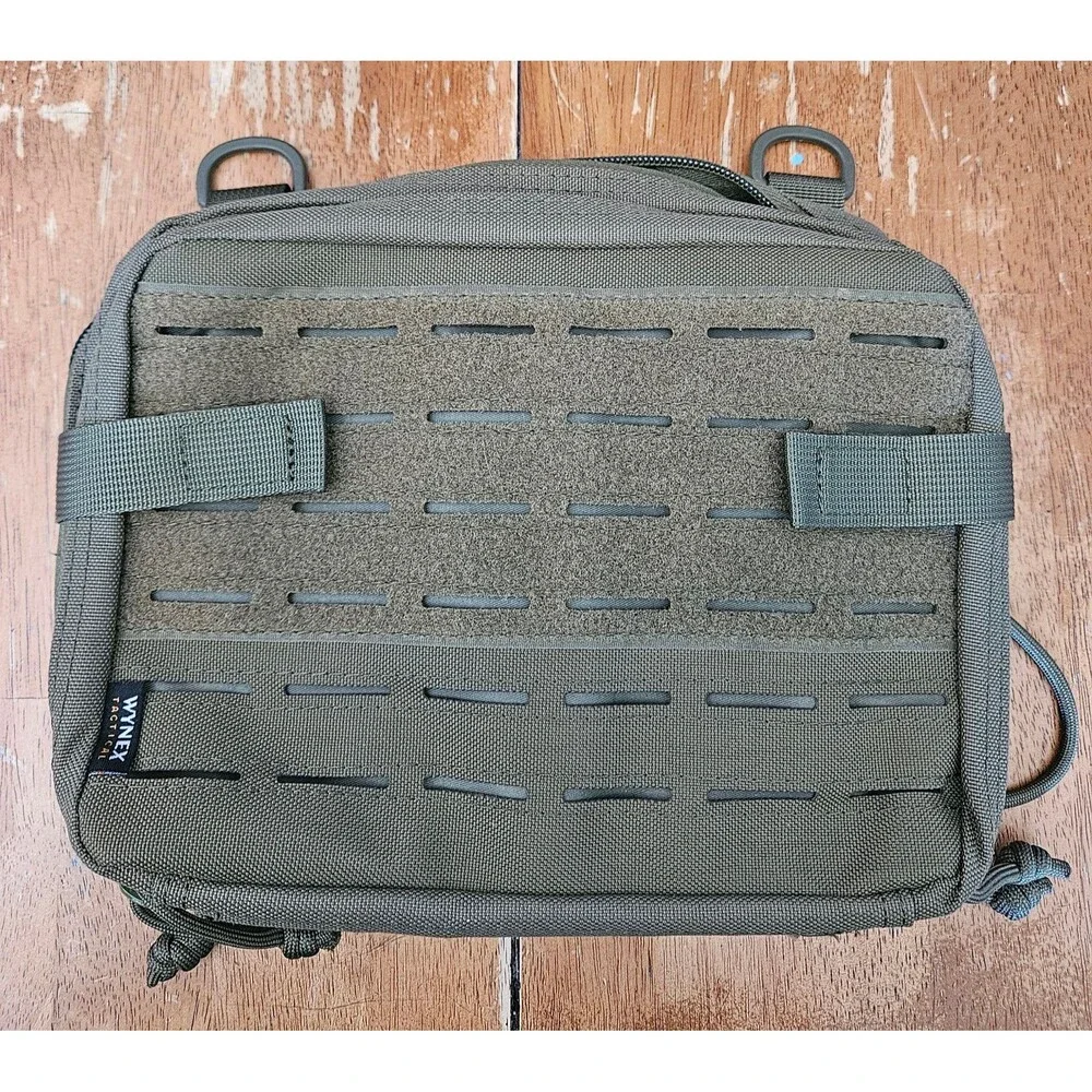 Wynex Tactical Admin Molle Pouch Olive Green Army Military Camping Hiking EMT